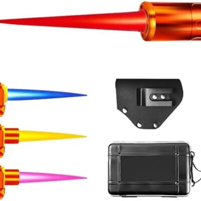 Assorted rocket dart toys with launcher and target.