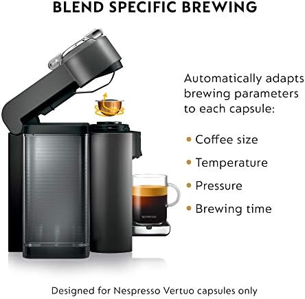 Nespresso machine adjusts brewing for each capsule.